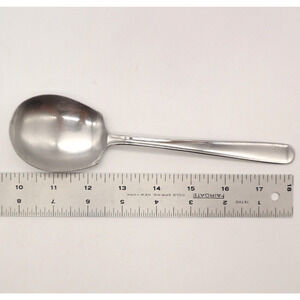 CAPCO Japan Stainless Serving Spoon 11 3/4" - No Monogram Vintage
